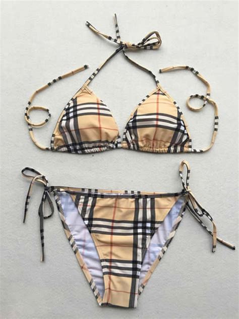 burberry replica bikini|burberry one shoulder swimsuit.